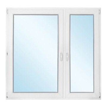 Okno typowe 1465 x 1435 Ru+R dwuskrzydłowe białe