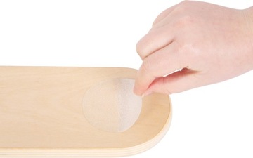 Деревянная сенсорная дорожка Adventure Small Foot для упражнений на баланс