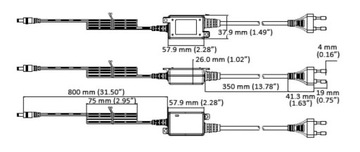 Импульсный источник питания Pulsar PSD12010 12В 1А для камер