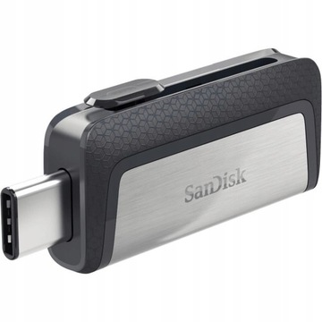 SanDisk Ultra Dual Drive, 256 ГБ, USB-накопитель типа C