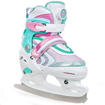 Роликовые коньки роликовые коньки 4IN1 Raven Lia Plus Mint 30-33 светодиодные колеса
