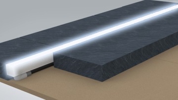 Oprawa najazdowa LED liniowa 100 cm IP68 kostka