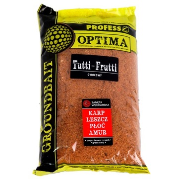 PROFESS Optima прикормка для рыбалки 1кг TUTTI-FRUTTI