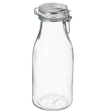 IKEA KORKEN - słoik w kształcie butelki 1 l