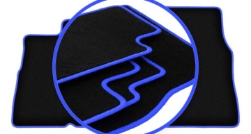 Koberce do auta Blue pro: Citroen Jumper I dodávka 1994-2006