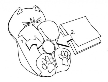 Диспенсер Post-it Z-Notes Cat