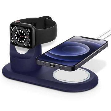 UCHWYT STOJAK 2w1 DO MAG SAFE DO APPLE WATCH IPHONE