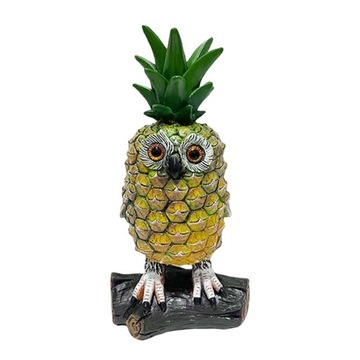 L-Kreatywna kolekcja statuetek ananasa na