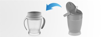 LOVI KUBEK ZE SŁOMKĄ JUNIOR LOVELY GIRL 250ml 12m+