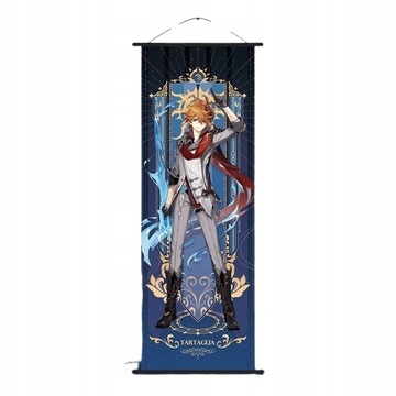 Plakat Baner genshin impact 25 x 70 cm Otaku Anime
