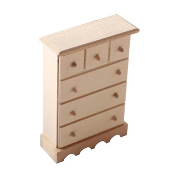 1/12 Domek dla lalek Ręcznie robione, solidne akcesoria