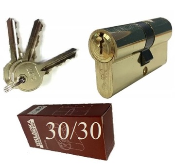 WKŁADKA BĘBENKOWA DRZWIOWA MOSIĄDZ 30/30 GJM SUPER