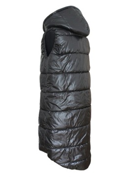 Жилет женский длинный, Капюшон, без рукавов, XXL