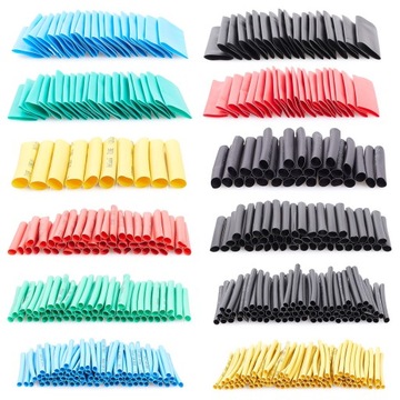 RURKA RURKI TERMOKURCZLIWE TERMOKURCZLIWA 510SZT ZESTAW RUREK KOLOROWE