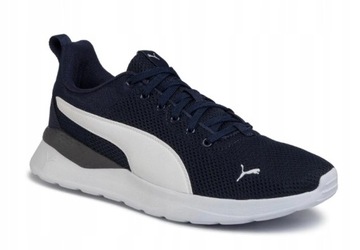 Buty męskie sneakersy sportowe Puma ANZARUN GRANATOWE 44 WYGODNE SIATKA