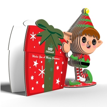 3D пазл Пазл Эльф - Эко творческий набор для детей 6 лет+, Eugy