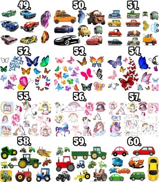 ТАТУ ДЛЯ ДЕТЕЙ КОШЕЧНЫЙ ДОМ ГАБИ ДЕНЬ РОЖДЕНИЯ CG416