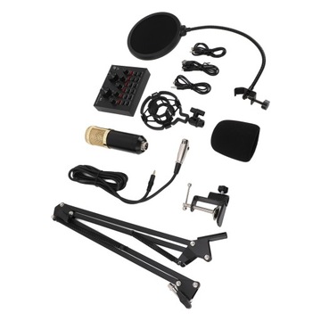 Комплект оборудования для подкастинга Микрофон