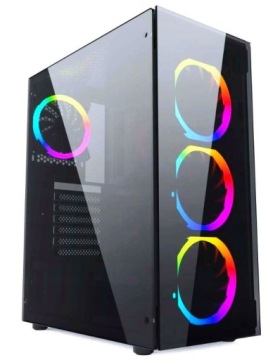 Компьютер Ryzen Radeon 32 ГБ Жесткий диск 2000 ГБ LED24 + Win10