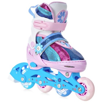 Роликовые коньки 3в1 регулируемые RAVEN Senia 27-30