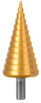 СТУПЕНЧАТОЕ КОНУСНОЕ СВЕРЛО HS TYTAN 4–39 мм СВЕРЛА