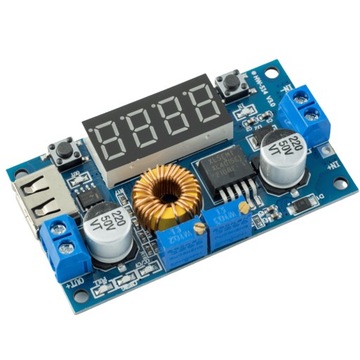 ПРЕОБРАЗОВАТЕЛЬ DC-DC НАПРЯЖЕНИЯ XL4015 LCD