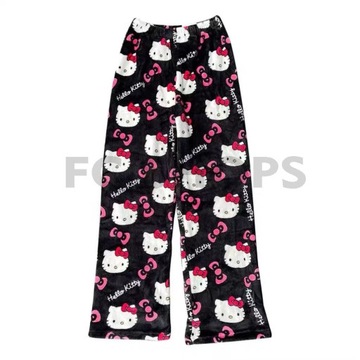 Spodnie Hello Kitty ~ Piżamowe ~ Idealne na Prezent 2XL