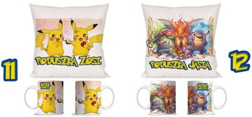 НАБОР ПОДУШЕК POKEMON PIKACHU + ПОДАРОК ​​НА ИМЕНИ РАЗЛИЧНЫЕ ДИЗАЙНЫ