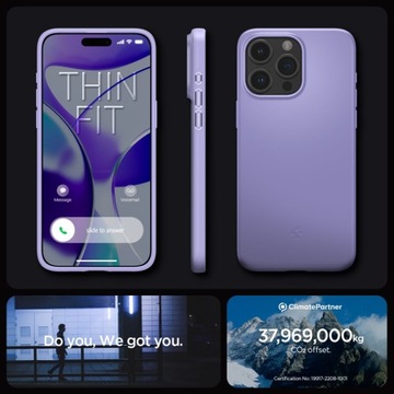 SPIGEN THIN FIT — ТОНКИЙ ЧЕХОЛ — ДЛЯ IPHONE 15 PRO