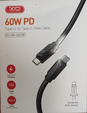 Kabelek do telefonu Typ-C z przejściówką typu-C