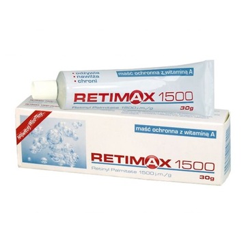 RETIMAX 1500 maść ochronna z Vit. A 30g. SKUTECZNA