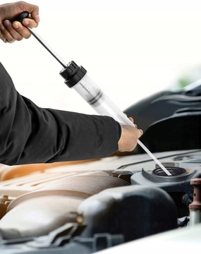 Шприц для всасывания масла для тормозной жидкости и топлива