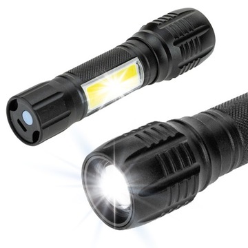 МОЩНЫЙ ТАКТИЧЕСКИЙ ФОНАРЬ СВЕТОДИОДНЫЙ USB-ЧЕХОЛ