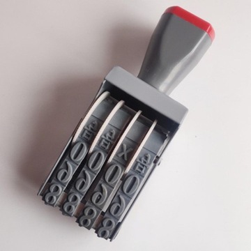 Znaczek numerujący 4-pasmowy numer biznesowy