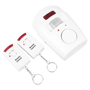 Сигнализация двери, окна, домашнего отеля, двойной пульт дистанционного управления с датчиком сигнализации