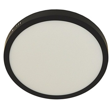 Lampa NATYNKOWY PANEL LED 24W Czarny 4000K Plafon