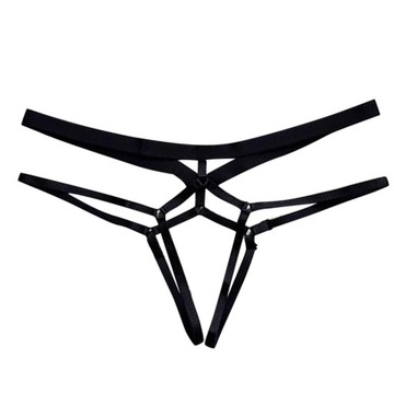 SEXY STRINGI STRAPSY NA UDA BIELIZNA DAMSKA UPRZĄŻ