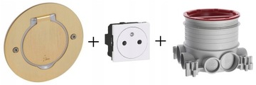 Legrand 089711 Розетка напольная IP44