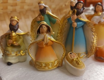 Szopka Bożonarodzeniowa Figurki do Szopki *ŻYWICA