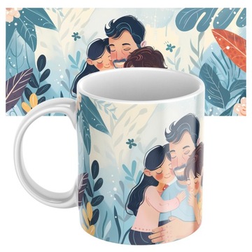 dla TATY CERAMICZNY kubek prezent na dzień OJCA FULLPRINT KUBEK z NADRUKIEM