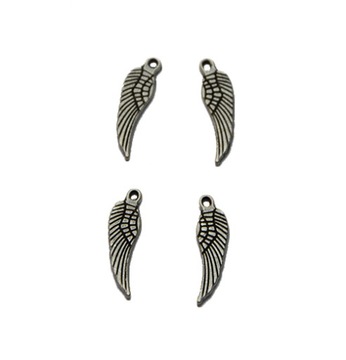 ZAWIESZKA METALOWA SKRZYDŁO 17x5mm 10SZT