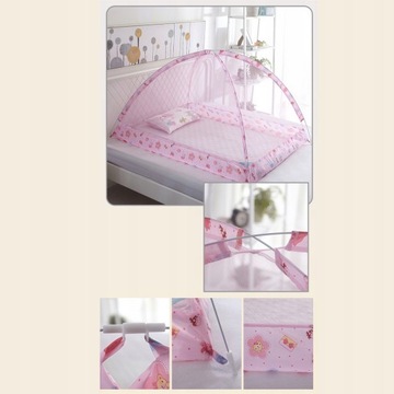 СКЛАДНАЯ ДОРОЖНАЯ кроватка, ВОСПРОИЗВЕДЕНИЕ С МОСКИТНОЙ СЕТКОЙ