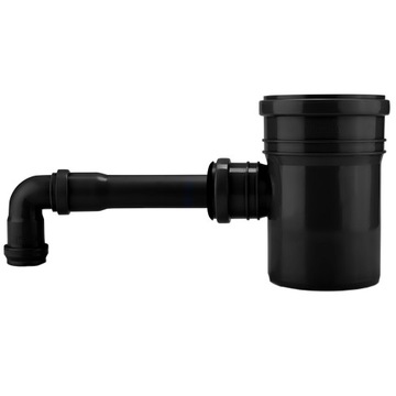 Łapacz wody deszczowej Zbieracz deszczówki UV - Czarny 110