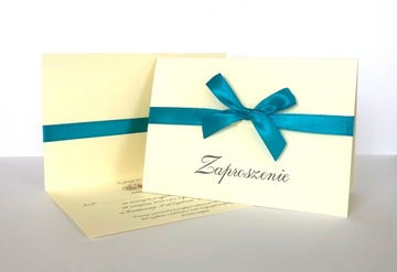 ZAPROSZENIA FIRMOWE voucher PODZIĘKOWANIA +KOPERTA