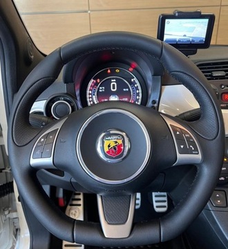 Abarth 500 I Cabrio Seria 1 1.4 T-Jet 16V 160KM 2014 Abarth 595 595 Turismo Cabrio Salon Polska Rej.2015 R CARS Warszawa 1.4, zdjęcie 11