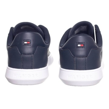 TOMMY HILFIGER BUTY MĘSKIE SKÓRZANE GRANATOWE r.42