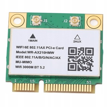 КАРТА WIFI AX210HMW 6250 2,4/5/6 ГГц WIN10