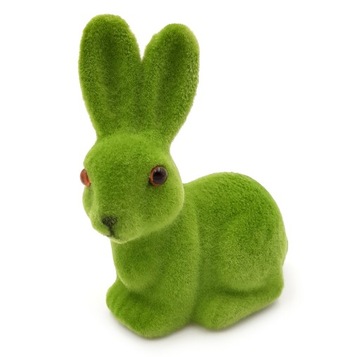 KRÓLIK KRÓLICZEK WIELKANOCNY ZIELONY DEKORACJA ŚWIĄTECZNA 10cm