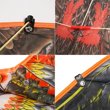 БОЛЬШОЙ КАЙТ EAGLE BIRD HAWK с леской 120 СМ