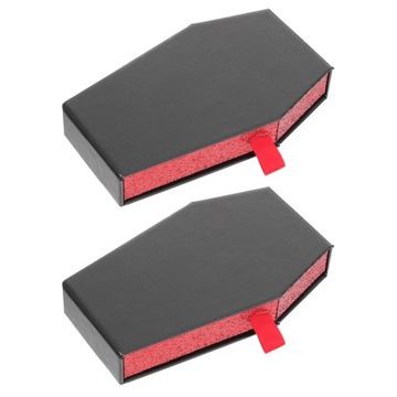 2PCS trumna design pudełko cukierki trumna